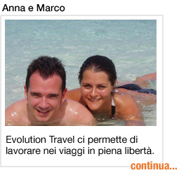 Intervista Anna e Marco Consulente di viaggi online Evolution Travel