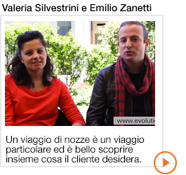 Intervista Valeria Silvestrini e Emilio Zanetti Consulenti di viaggi online Evolution Travel